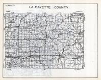 Lafayette County Map, Wisconsin State Atlas 1933c
